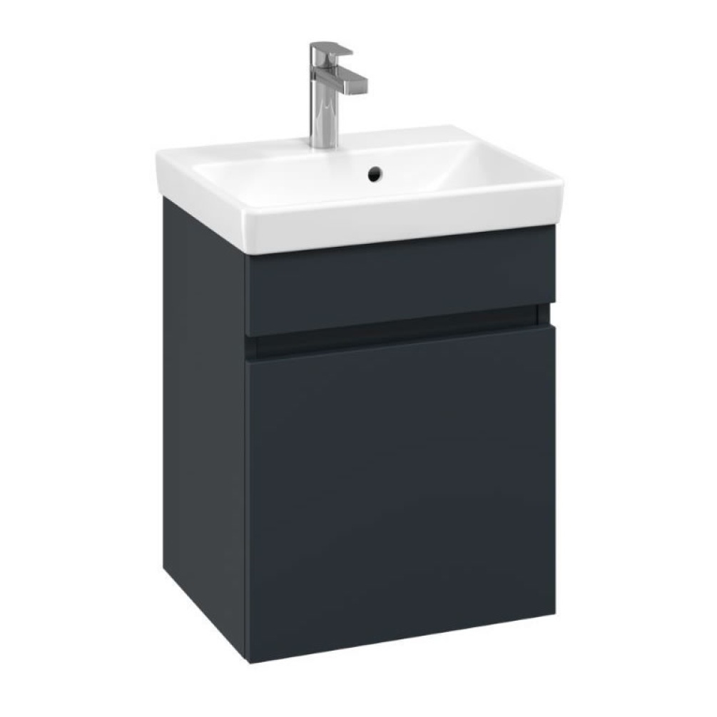 Cutout image of Villeroy & Boch Arto Satin Grey 450mm Vanity Unit & Basin